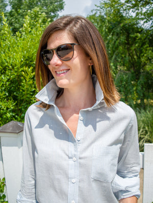 Brynn Shirt - Seaside Stripe