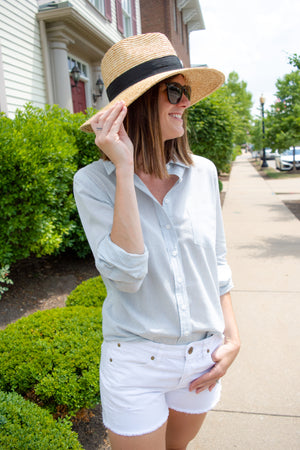 Brynn Shirt - Seaside Stripe