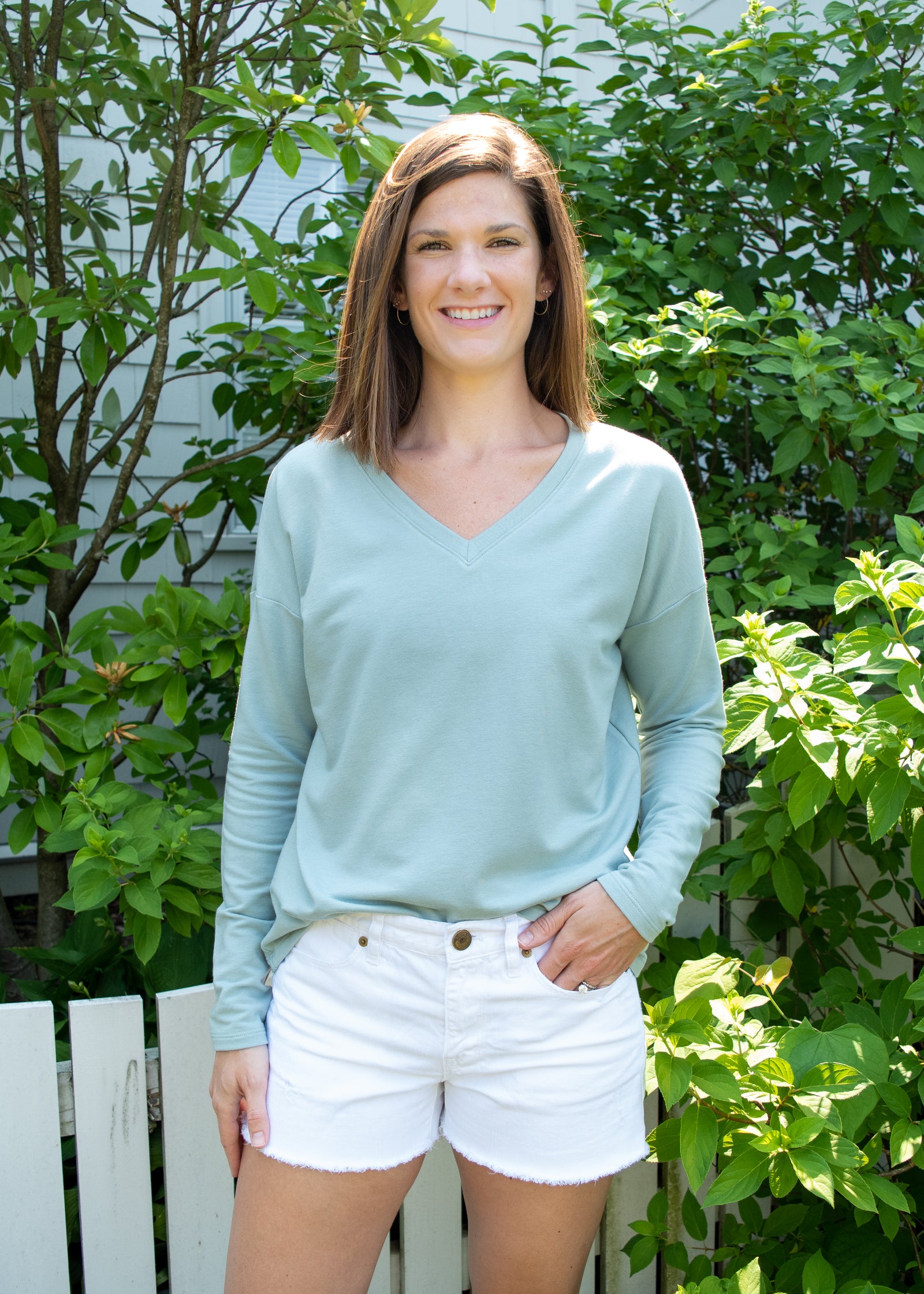 Jessie Shirt - Sea Mist [final sale]