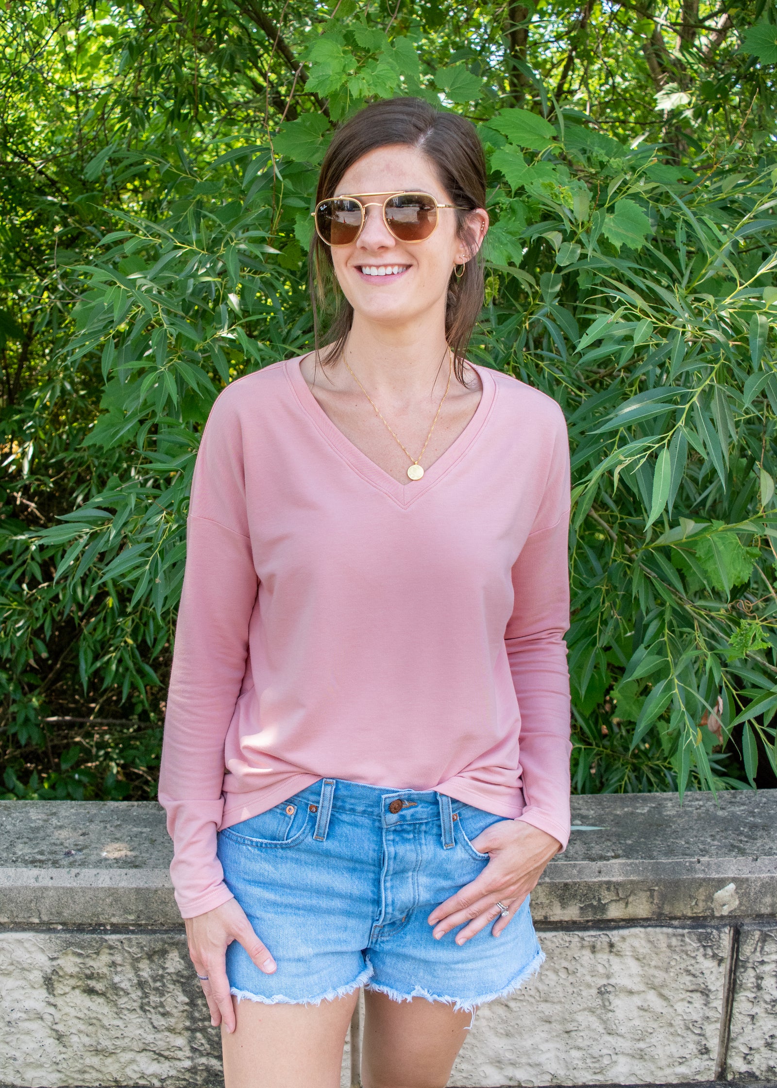 Jessie Shirt - Rose [final sale]