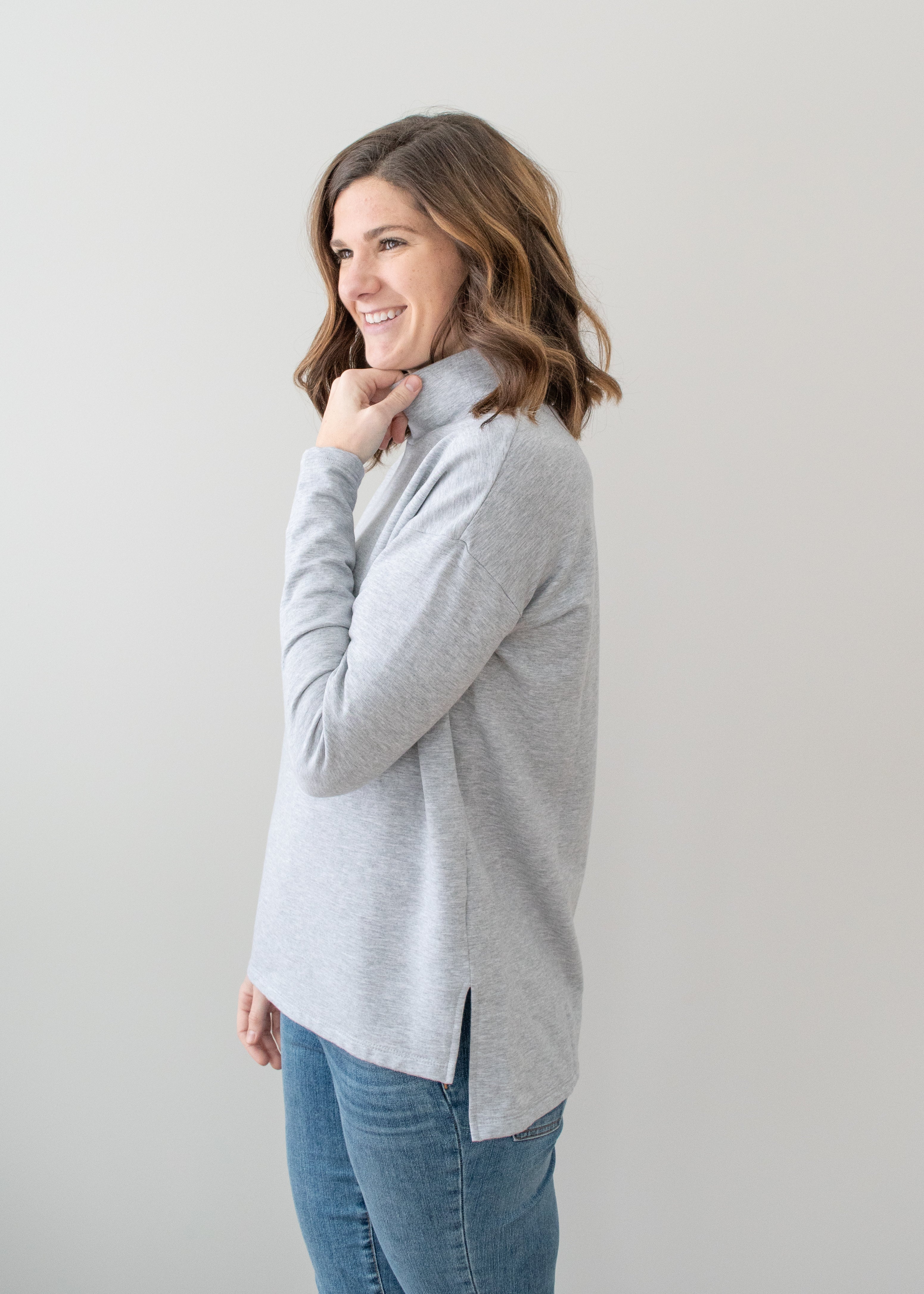 Allie Mockneck - Heather Grey [final sale] - THOM KELLY