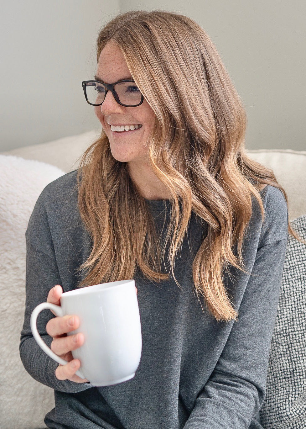 Charlotte Sweatshirt - Heather Charcoal [final sale]